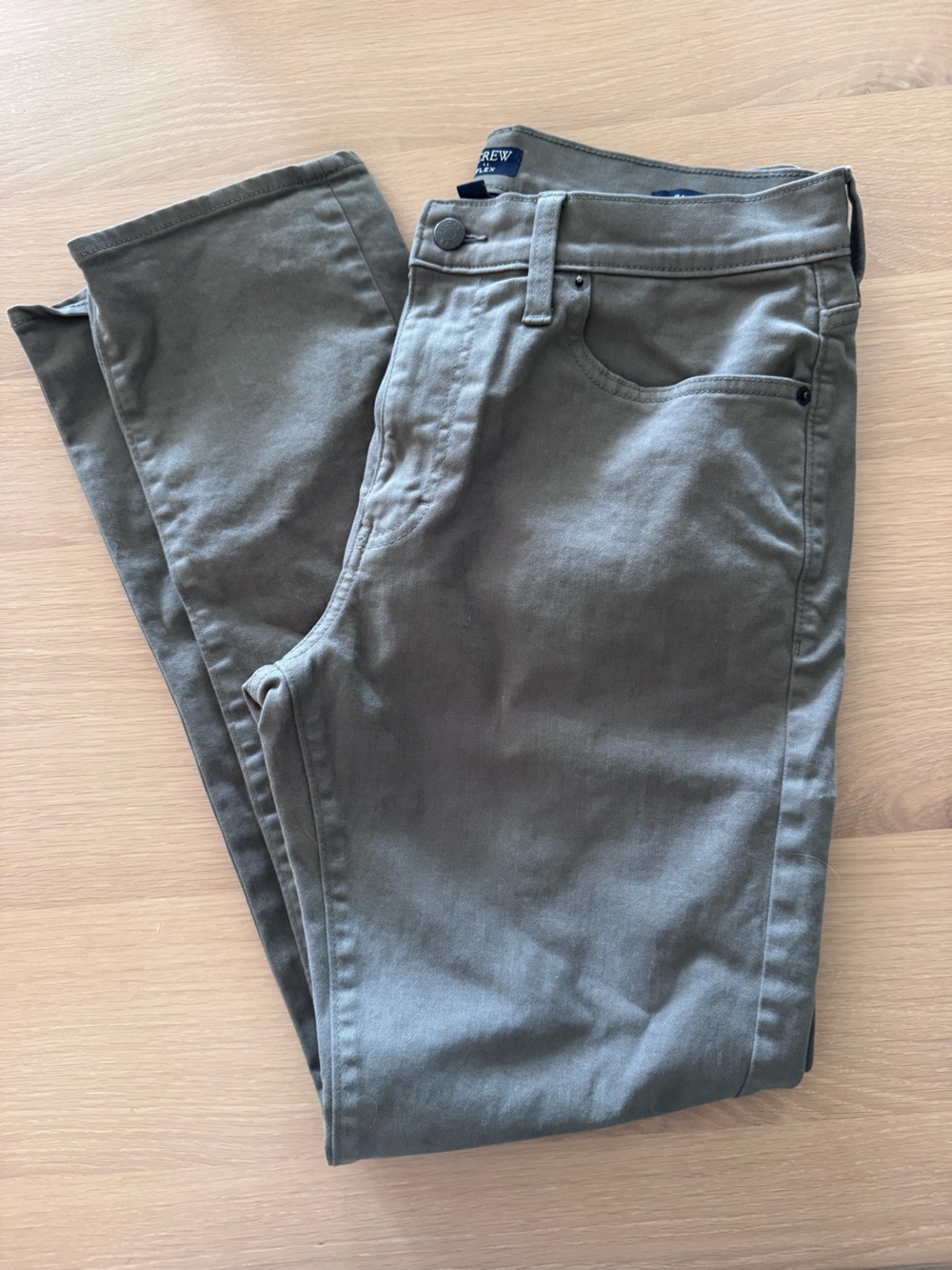 J. Crew Olive Green Chino Pants